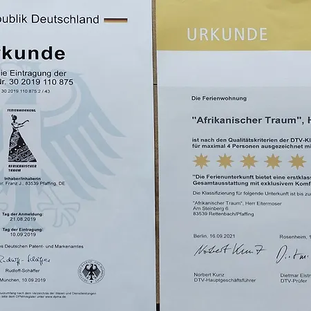 Eitermoser Afrikanischer Traum Apartamento *